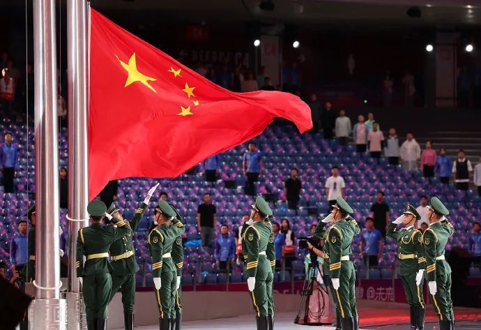 杭州亚运会开幕式数字烟花点亮夜空 数实融合点