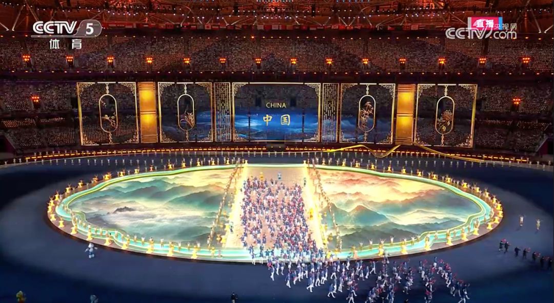 杭州亚运会开幕式数字烟花点亮夜空 数实融合点