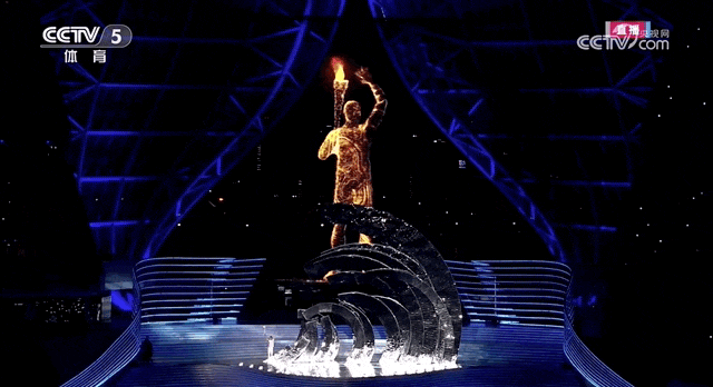 杭州亚运会开幕式数字烟花点亮夜空 数实融合点