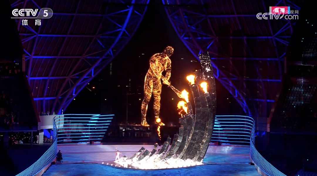 杭州亚运会开幕式数字烟花点亮夜空 数实融合点